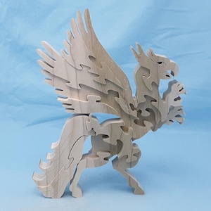 Hippogryph Wooden Standing Puzzle