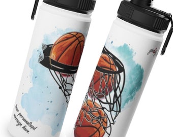 Art of Basketball Water Bottle