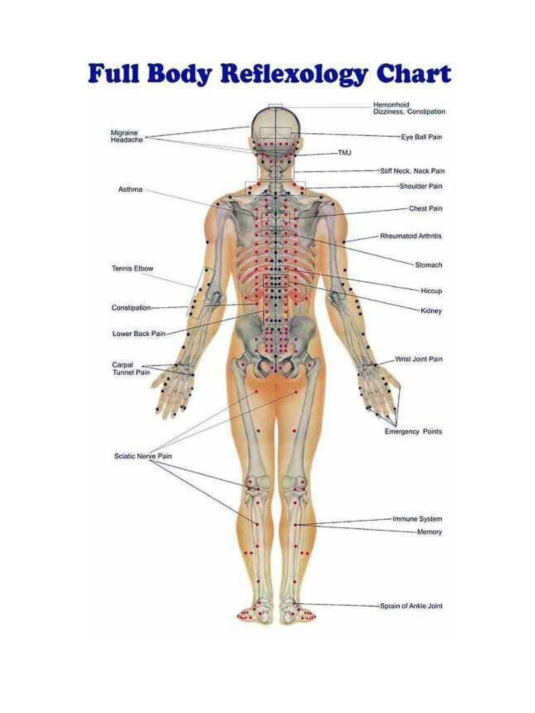 Reflexologia cuerpo completo hotsell