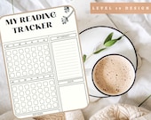Printable Reading Tracker, Reading Log, Reading Journal, Book Tracker, Books to Read, A5 planner Insert, Instant Download, Printable Tracker