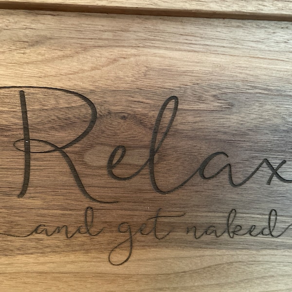 Bath Tray - Walnut Bath Tray - Bathtub tray - Bath Tub Tray - Wood Bath Tray - Relax and get naked