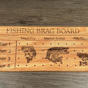 Fishing Brag Board, Fish house, Ice House, Ice Fishing