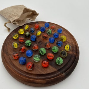 Solitaire Marble Game - 7 Inch