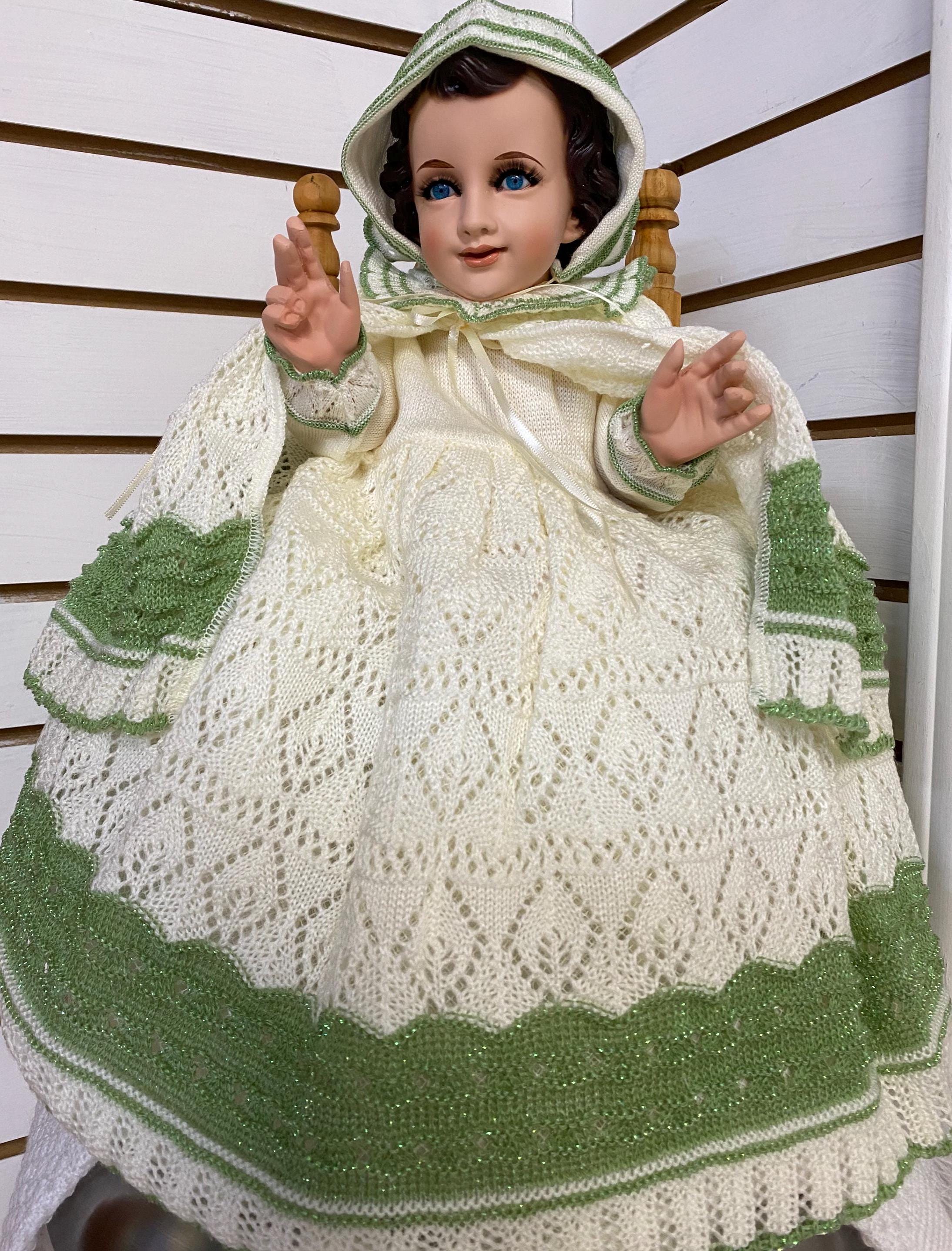 Niño Jesús Vestidos De NiÃ±o Dios Bordados A Mano Dios Tejidos