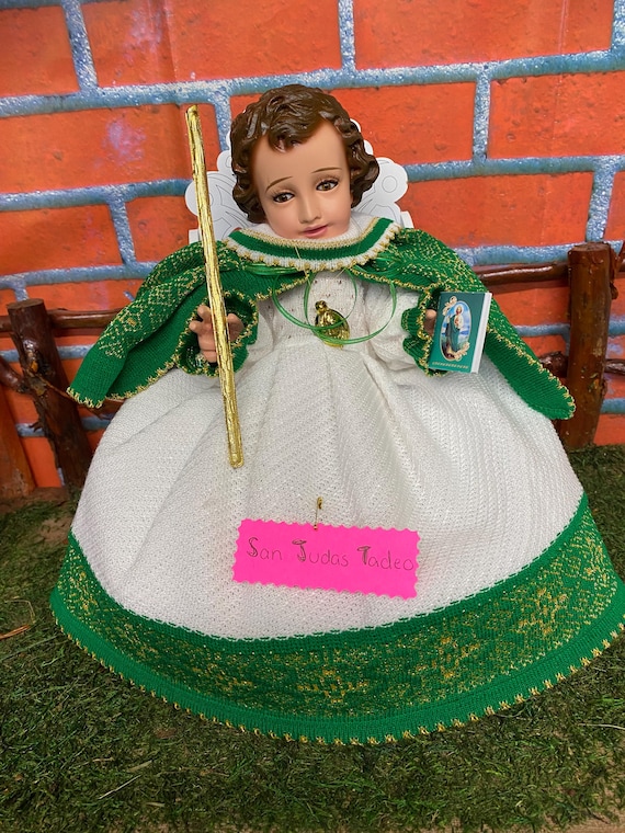 Vestiditos Para NiÃ±o Dios A Crochet Divino Niño Vestidos De NiÃ±o