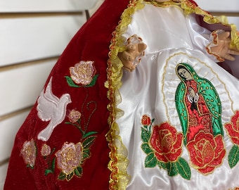 Vestido Bordado Nino Dios, Virgen De Guadalupe, Traje Para Nino