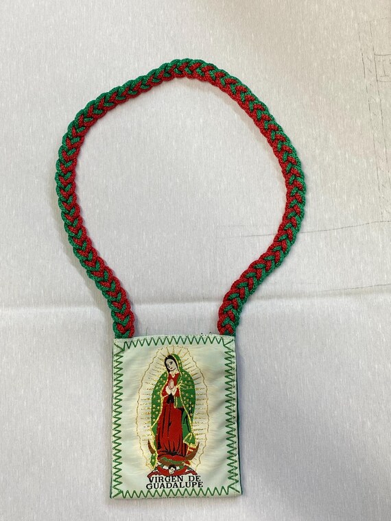 12 Pcs St Jude & Virgin Of Guadalupe Escapularios – Religious Favor Recuerdos