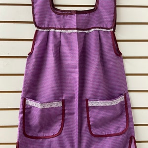 Large & XL mandil de cocina, mexico apron limpieza, mandiles mexicanos, mexican apron, kitchen apron, grandma abuelita handmade rancho