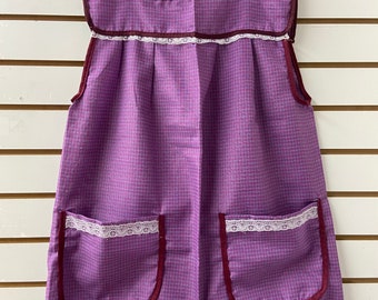 Large & XL mandil de cocina, mexico apron limpieza, mandiles mexicanos, mexican apron, kitchen apron, grandma abuelita handmade rancho