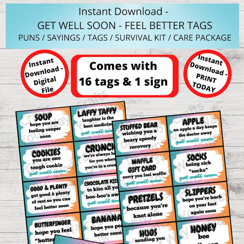 Get Well Soon Gifts - 60+ Gift Ideas for 2025