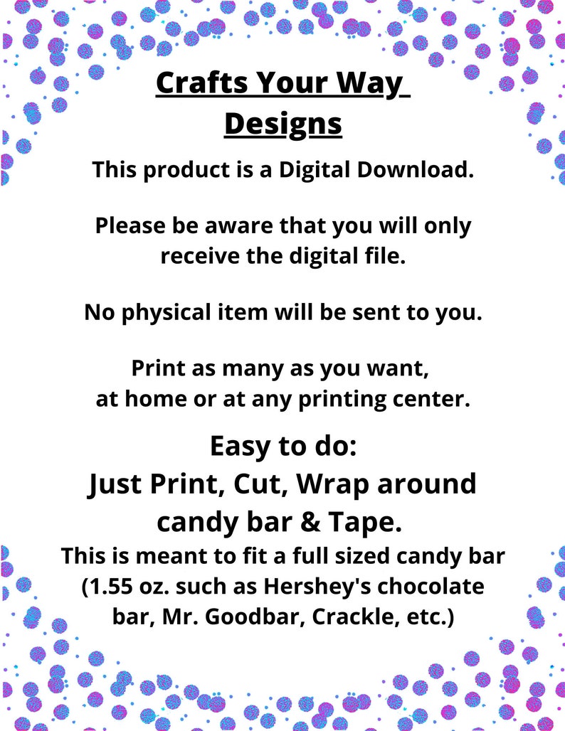 PRINTABLE FATHER'S DAY Candy Bar Wrappers-wish Those Dads - Etsy
