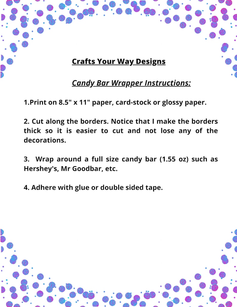 PRINTABLE FATHER'S DAY Candy Bar Wrappers-wish Those Dads - Etsy