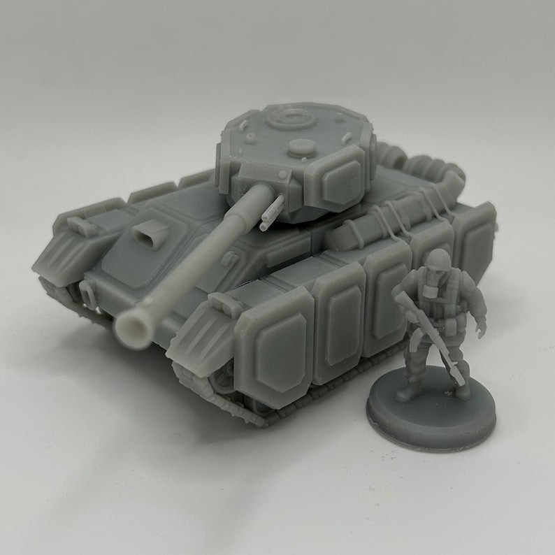 28mm Sci-fi Battle Tank / Tabletop Vehicle for Miniatures Dnd ...