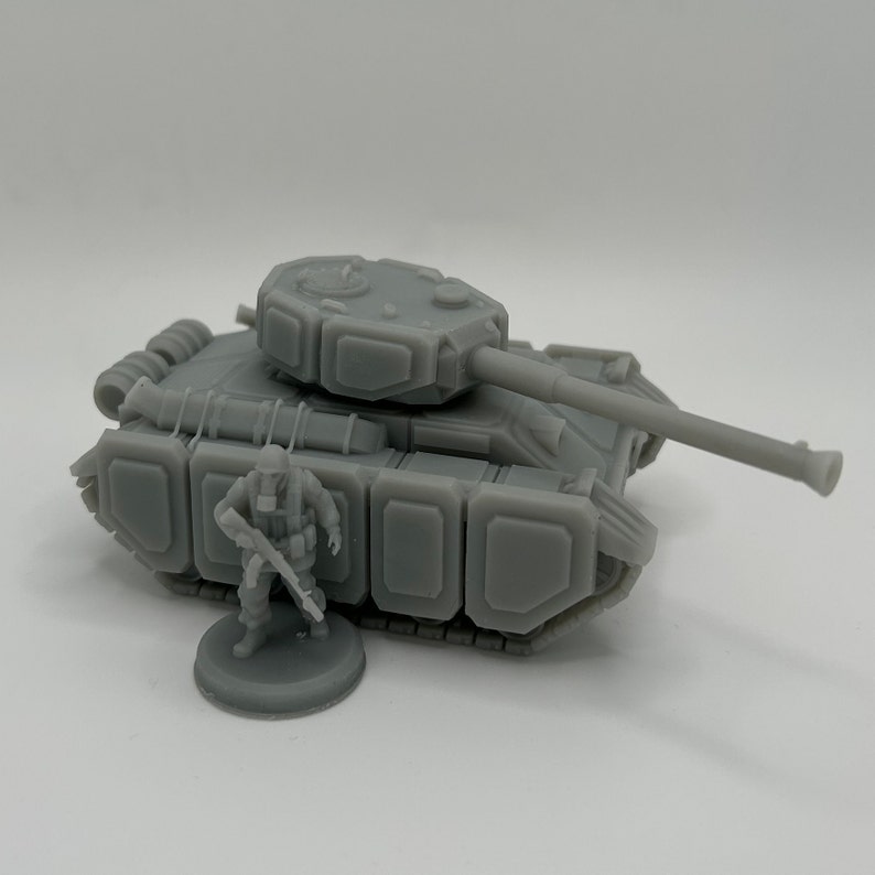 28mm Sci-fi Battle Tank / Tabletop Vehicle for Miniatures Dnd ...