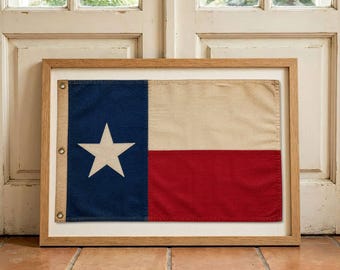 Vintage Texas Flag Print- Lone Star Decor- Rustic Texas Home Art- Western Wall Decor- Texas Heritage Download