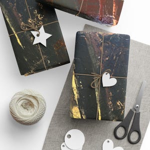 Abstract Expressionist Painting Wrapping Paper