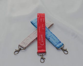 Guam Key Wristlets | Handmade Key fob | Keychain | Chamoru | Guam Souvenir Gift