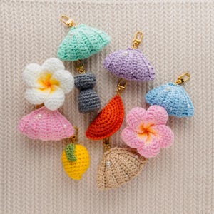 Crochet Keychains | Guam | Saipan | Rota | Tinian | CNMI | Chamoru | Bag Charms | Guam Gift | Handmade
