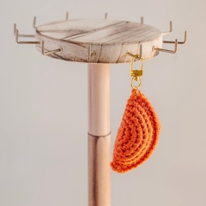 Crochet Empanada Keychain | Guam | Saipan | Rota | Tinian | CNMI | CHamoru | Bag Charm | Guam Gift | Handmade