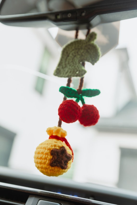 Crochet Car Hanger | Sailor Moon | Animal Crossing | Kirby | Gift