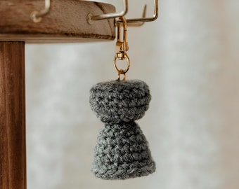 Latte Stone Keychain | Guam | Saipan | Rota | Tinian | NMI | Marianas | Crochet Plushie | Chamorro | Bag Charm | Gift | Handmade