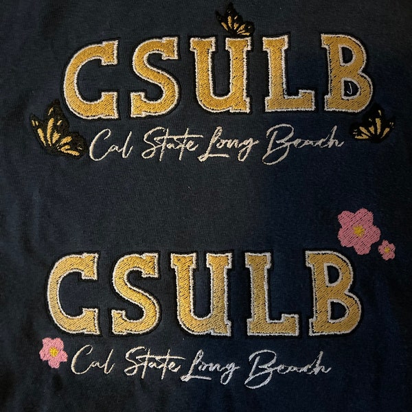 CSULB Embroidered Crewneck