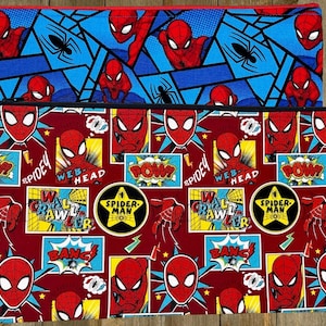Web Slinger Superhero 2 Print Zippered Pouch/Pencil Case/Makeup Bag / Coin Purse