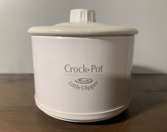 Rival Little Dipper Crock Pot - 16 Oz - Mini Slow Cooker - 32041 Stainless  Steel