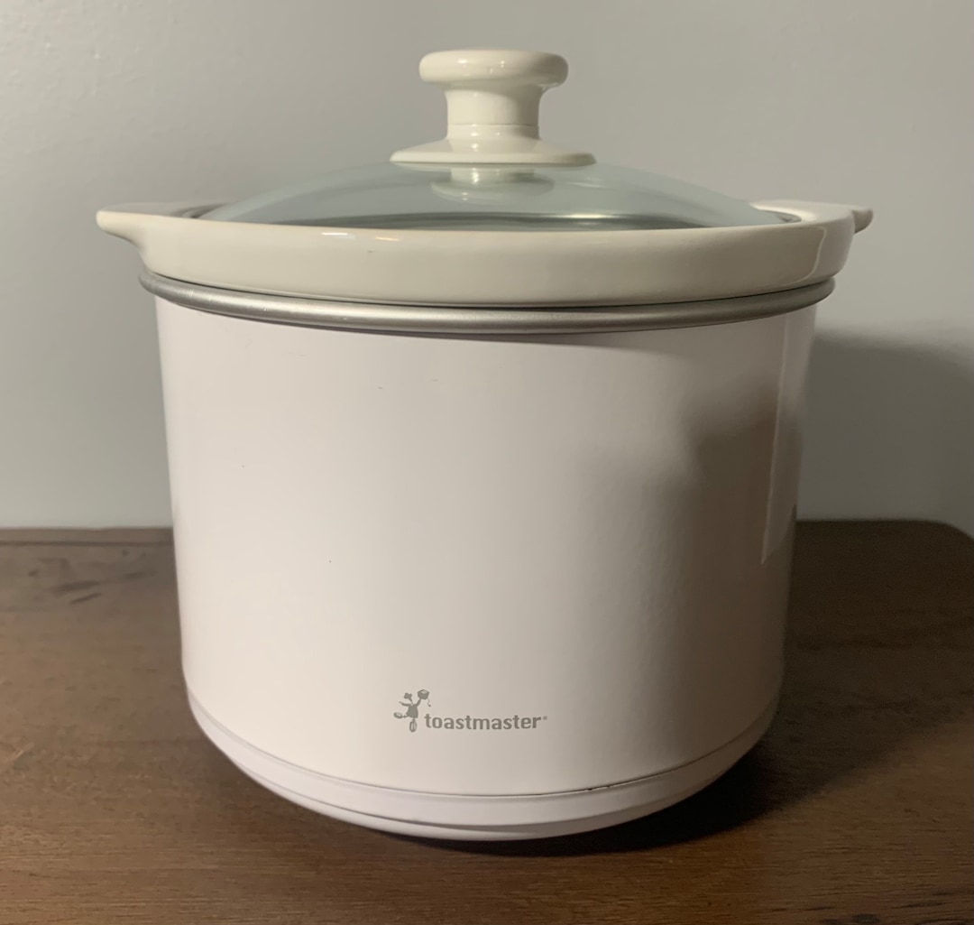 Toastmaster Crockpot 1.5 Quart White Slowcooker/wax Melting Pot Etsy