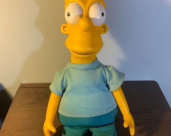 Vintage “The Simpson’s” Bart Simpson Dan Dee 11” Vinyl Plush Doll Toy