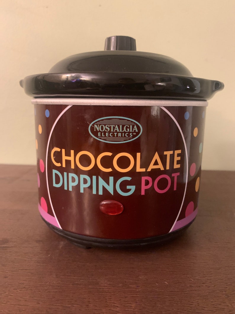 Chocolate Dipping Pot at Home Chocolate and Cheese Fondue Set Crockpot