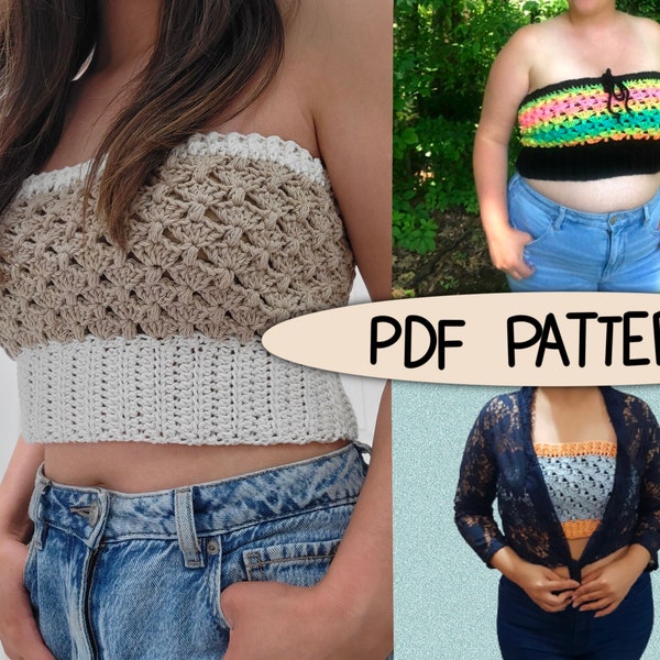 Crocheted Tube Top Etsy