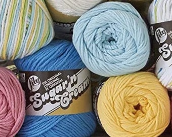SONOMA - 14oz  674 yards Cone. Lily Sugar N Cream Cotton yarn. 100%  cotton. Item# 10300202718