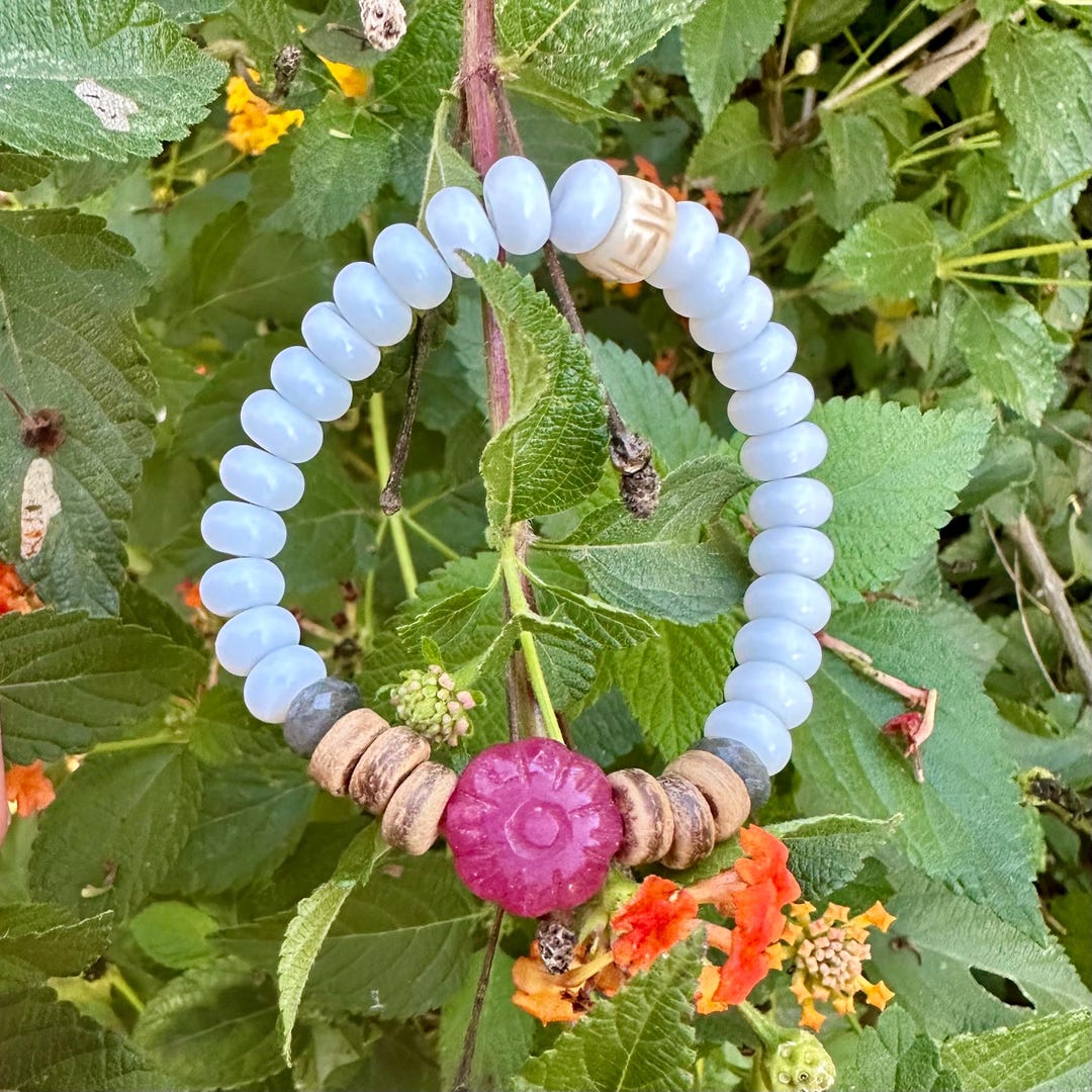 Raspberry Jade Bracelet - Etsy