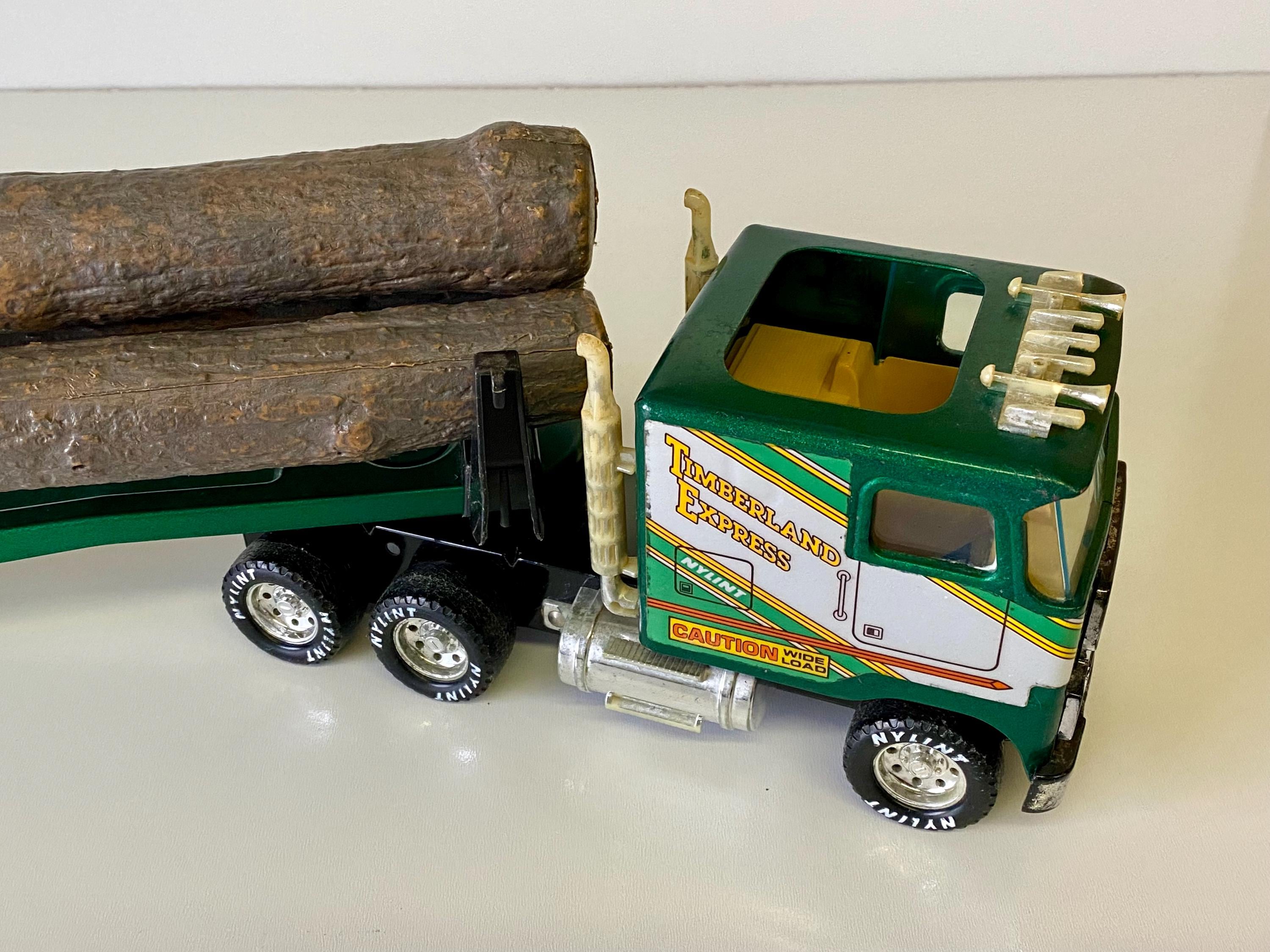 RARE Nylint Timberland Express, Pressed Steel Vintage Toy Truck