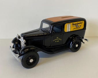 Ertl Diecast 1932 Ford Replica Delivery Van Bank, Baltimore Gas & Electric Company, No Missing or Broken Parts!