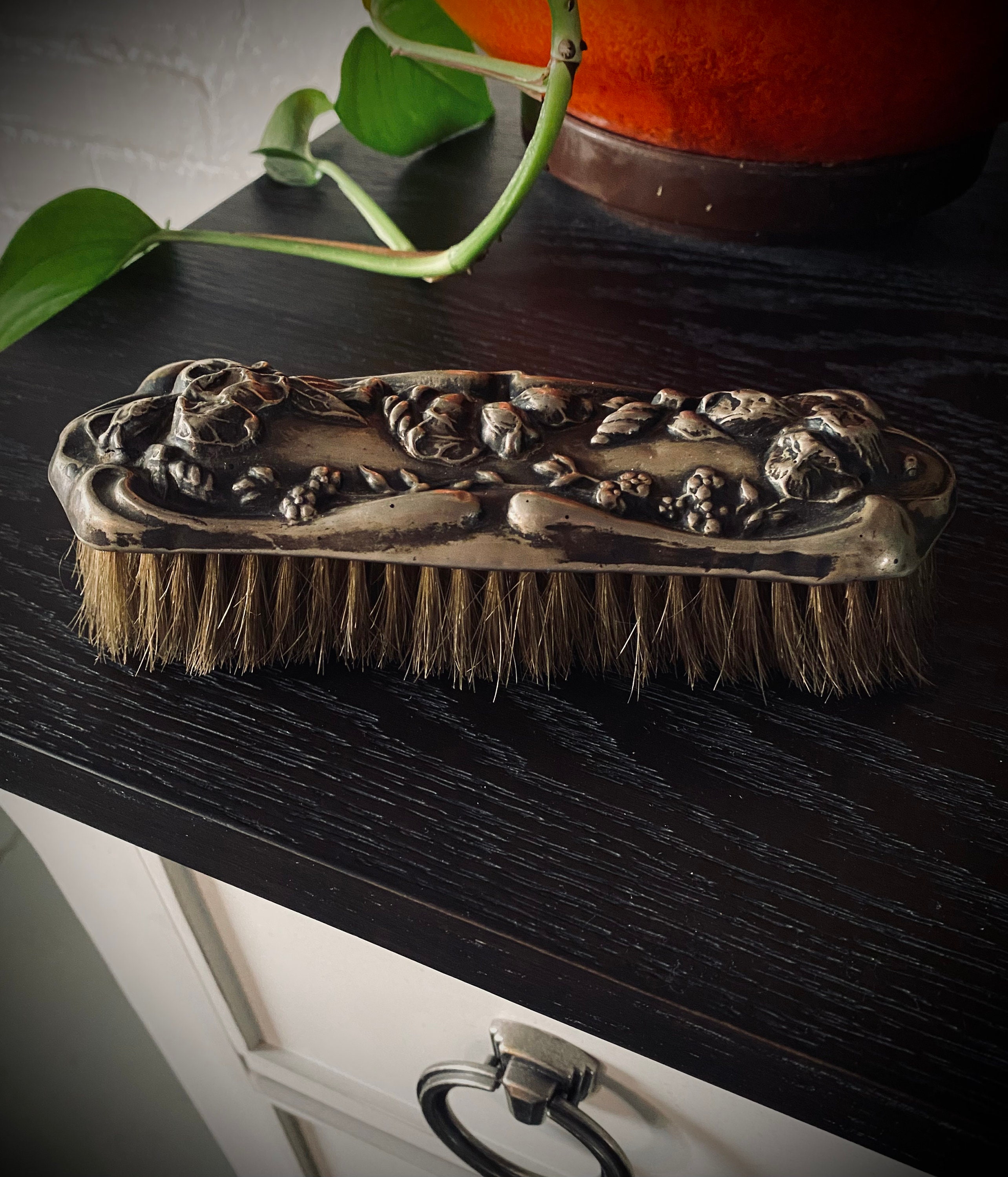 Sterling Silver Clothes Brush - Etsy