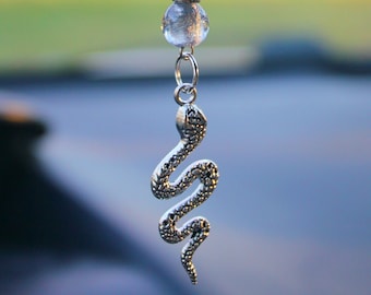 Ciondolo a forma di serpente per specchietto retrovisore