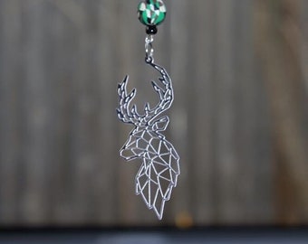 Camo Deer Car Charm