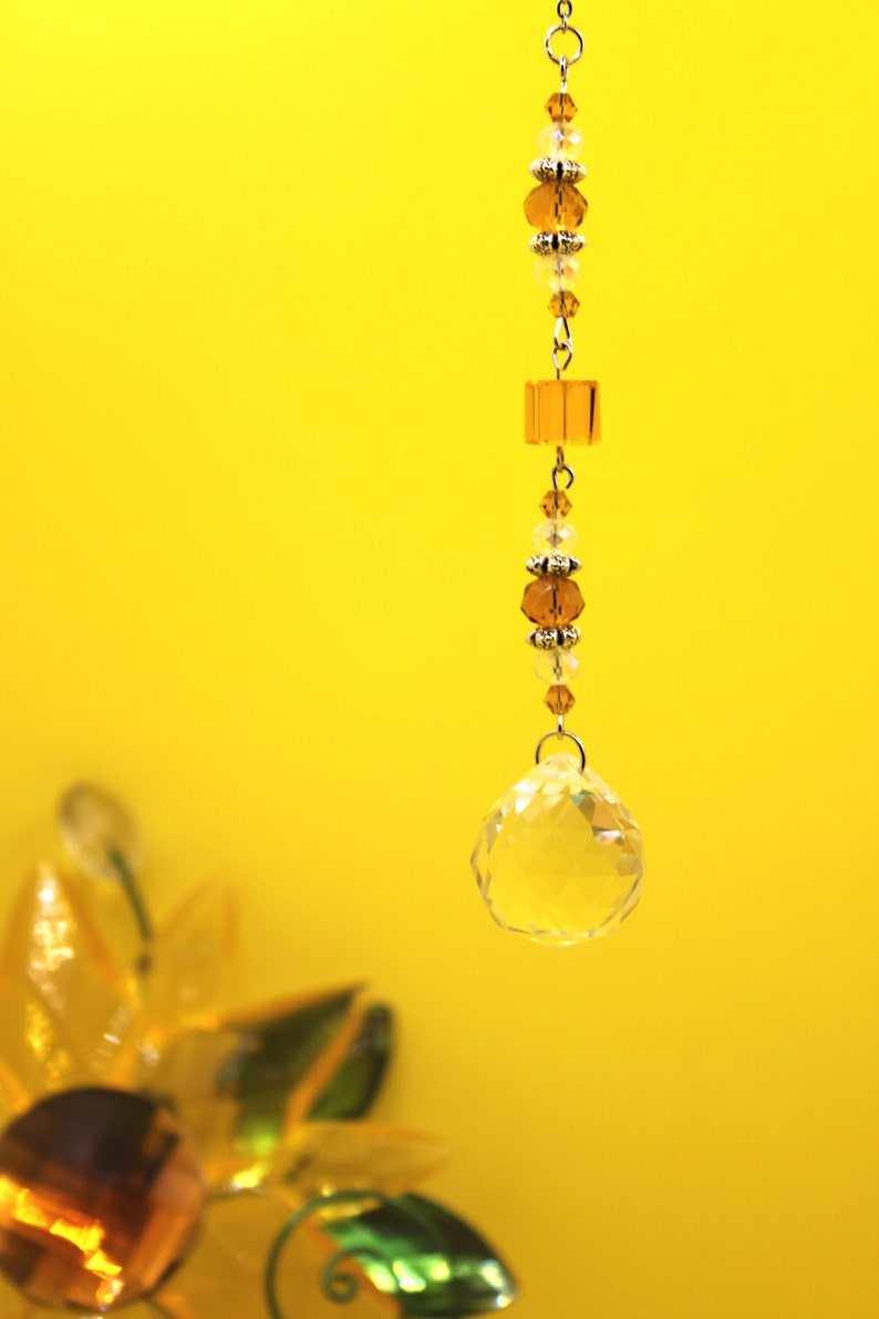Orange Suncatcher Etsy