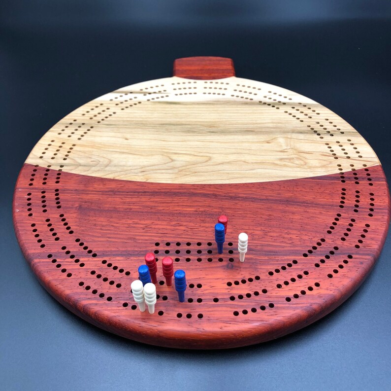 Bobber Cribbage Board Personalized Fishing Bobber Cribbage Etsy