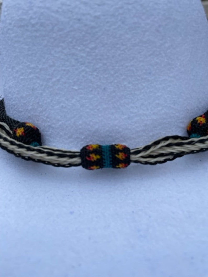 Horse Hair Bridle, One of a Kind 6 Pc Matching Set, Custom Hitched and