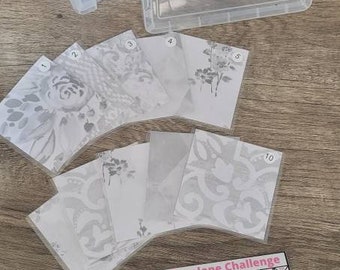 Cajas de desafío de 100 sobres