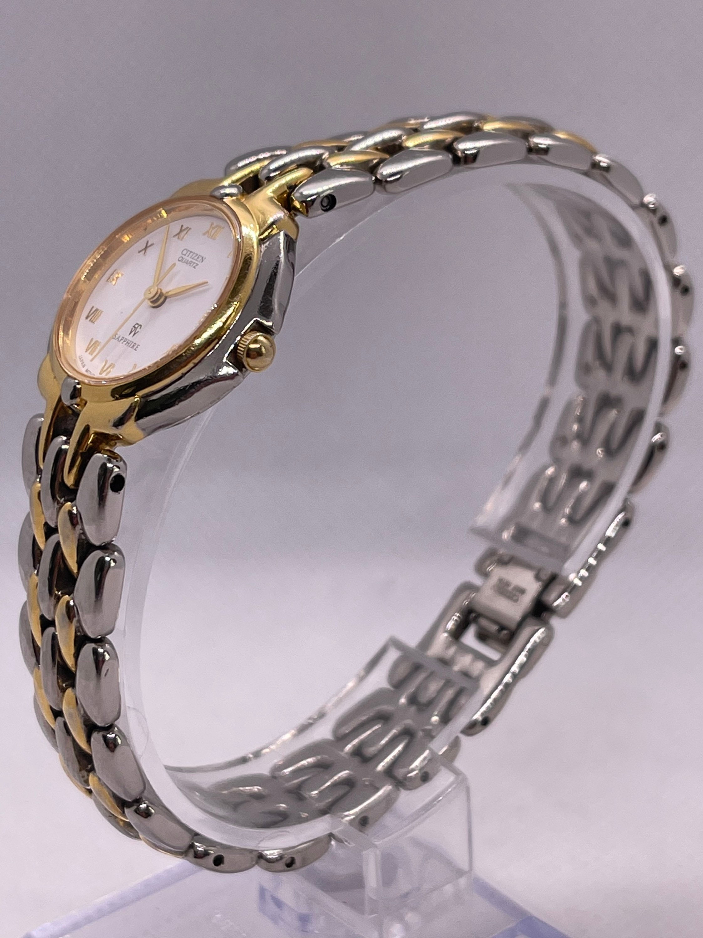 Vintage Citizen Quartz Ladies Watch With Sapphire Crystal Etsy