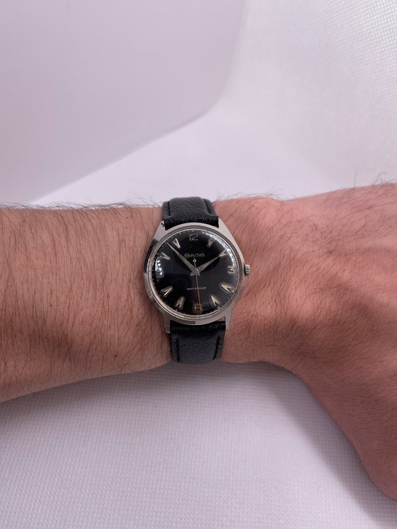 Vintage Bulova 1961 Manual Wind 33mm Wide and 36.9mm … - Gem image.