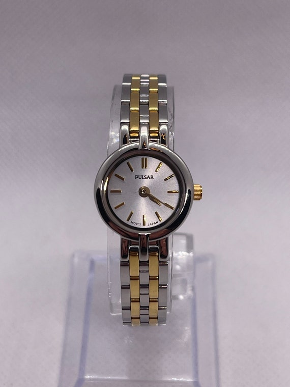 Vintage Pulsar Quartz Ladies Watch 18.4mm Wide and 25.1mm Lug Etsy