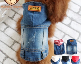 Cute Pet Dog Clothes Puppy Cat Shirt Warm Jacket Sweater GIFT (For Small  Dogs)