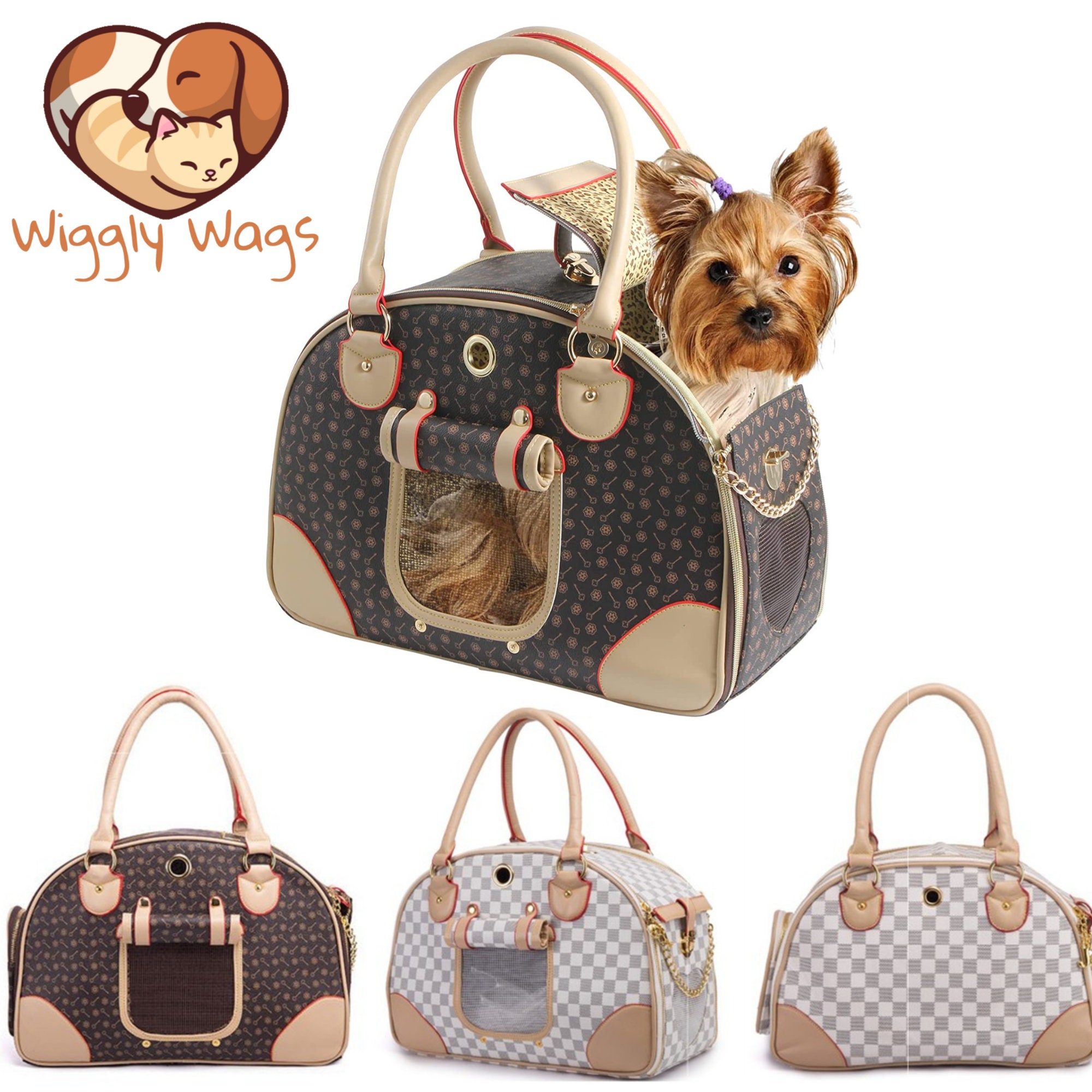 Shop Louis Vuitton MONOGRAM Dog bag (M45662, M45662) by EVA-C0L0R