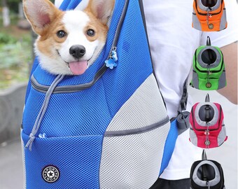 Cute Pet Dog Cat Carrier Backpack Portable Travel Hand Bag Shoulder Bag Tote Bag Puppy GIFT  (For Small-Medium Dogs)