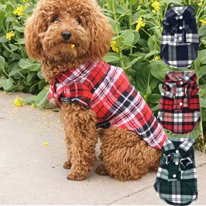 Cute Pet Dog Clothes Puppy Cat Shirt Warm Jacket Sweater COTTON GIFT (For Small to Medium Sized Dogs)